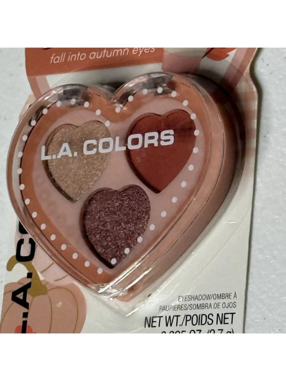 L.A. Colors Everything Nice Fall Eyeshadow Palette Autumn Neutrals New